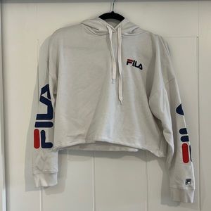 FILA crop hoodie